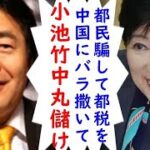 小池百合子東京都知事の外国人起業支援事業1500万円融資、パソナ案件だったと判明！竹中平蔵氏と小池百合子知事が都税を中国にバラまきながら私腹を肥やす計画だった模様【カッパえんちょー】