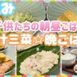 【夏休み3食ごはん】高齢出産した母2回目の育児奮闘中😮‍💨✊