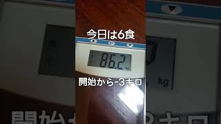 6食でした25日後に更に5キロ痩せるロックのボーカル#shorts