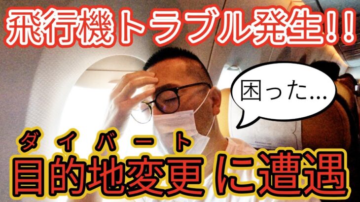 【予想外のトラブル！】東南アジアで飛行機のダイバート（目的地変更）に巻き込まれて予定が飛びました…#Day2-3