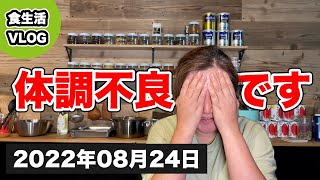 【 食生活 VLOG 】夕方から急に体調不良に！！内容の薄い動画になってしまってます！ごめんなさい！ ｜アラフィフ・ダイエット