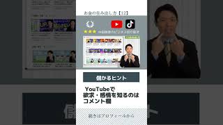 【中田ビジネス】知っていますか？成功者だけが知っているYouTubeで儲かるヒント。#shorts