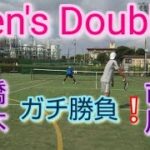 【テニス/tennis】男子ダブルス/ビジネスパル全国大会前の練習試合/ベテランが若手に挑むとこうなります😅/2022年8月某日