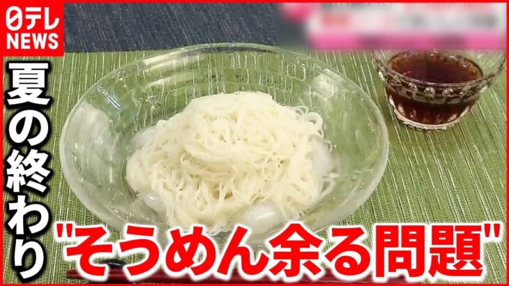 【そうめん】専用ソースでおいしく完食！  “味変メニュー”の紹介も