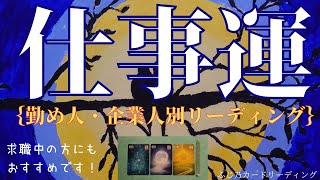 カード占い【仕事運｛勤め人・起業人別｝リーディング】今後３か月間の仕事運について細かくリーディングしました。求職中や男性の方にもおすすめです！