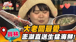 【員林】大老闆最愛 澎湖直送生猛海鮮【食尚玩家瘋狂總部】20220901 (1/4)