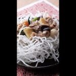 【春雨揚げたら美味すぎた】サックサク食感のあんかけ揚げ春雨！ / Fried Bean Vermicelli  #Shorts