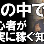 中高年や初心者がアフィリエイト、ブロガー、脱サラ起業などで最小の努力で最大限に稼ぐためにまず知っておかなければならない、この世界の真実