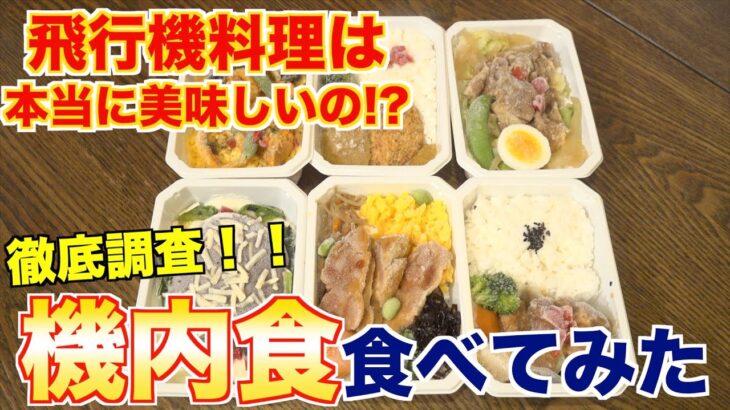 【検証】機内食は本当に美味しいのか？料理人の徹底レビュー！！