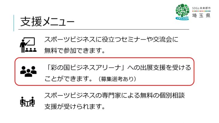 スポーツビジネスネットワーク埼玉について