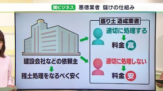 「真っ当な業者は排除され…」残土ビジネス“悪徳業者”儲けのカラクリとは【記者解説】