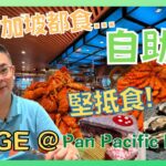 ［Let’s Go 新加坡🇸🇬 Ep02] 去新加坡都要食自助餐😋 / EDGE @ Pan Pacific Hotel 自助晚餐 / 超多嘢食 / 同香港有乜分別？ / 自費實測 / ft 舒暢感受