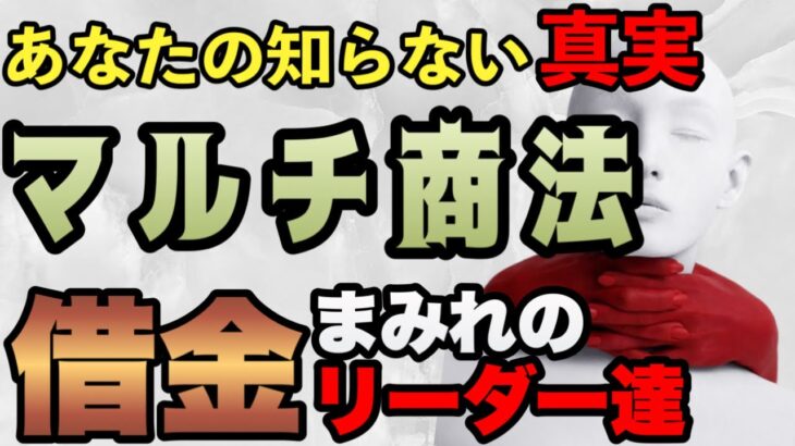 マルチ商法　借金まみれのリーダー達⁈【切り抜き】#マルチ商法 #ネットワークビジネス #副業