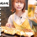 【大食い】お好み焼本舗で食べ放題！期間限定韓国屋台も！