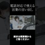 【電話対応】電話対応中に役に立つ言葉使い【ビジネスマナー】