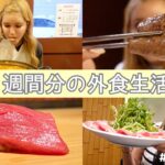 私のリアルな1週間分の食生活🐷