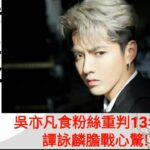 吳亦凡食粉絲重判13年！譚詠麟膽戰心驚！｜大肥看天下｜2022年11月25日    002