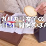 【1日の食生活】仕事終わりに自炊して食べる平日の食事vlog【一人暮らし独身節約貯金OL】