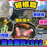 【東京喪食喪玩2022 EP4 箱根篇】箱根兩日一夜必去景點 交通路線全攻略 | 大涌谷火山 小王子博物館 海賊觀光船 強羅公園 湖景溫泉酒店 入口即溶燒松阪牛 | 箱根旅遊