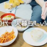 【64歳一人暮らし】保存食をつくる/朝ご飯に簡単巻き寿司/ゆずの漬物/人参のきんぴら/梅おかかおにぎり/豆腐とわかめの味噌汁/寿司打タッチタイピング【料理vlog】