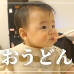 【8ヶ月ベビー】初めてのおうどん🍲離乳食中期食