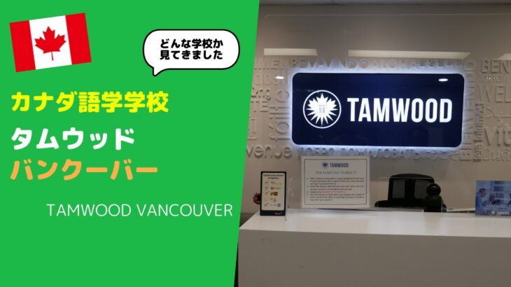 【カナダ留学】バンクーバーにあるビジネス専門コースにも強い語学学校『タムウッド・バンクーバー／Tamwood Vancouver』に訪問したので徹底紹介します