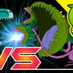 ティラノサウルス VS 食虫植物 | 恐竜バトル | dinosaur battle | まめきゅん MAMEKYUNN