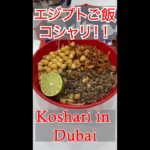 #dubai #ドバイ #食レポ #koshari #コシャリ #エジプト #egypt #yomochi #ショート