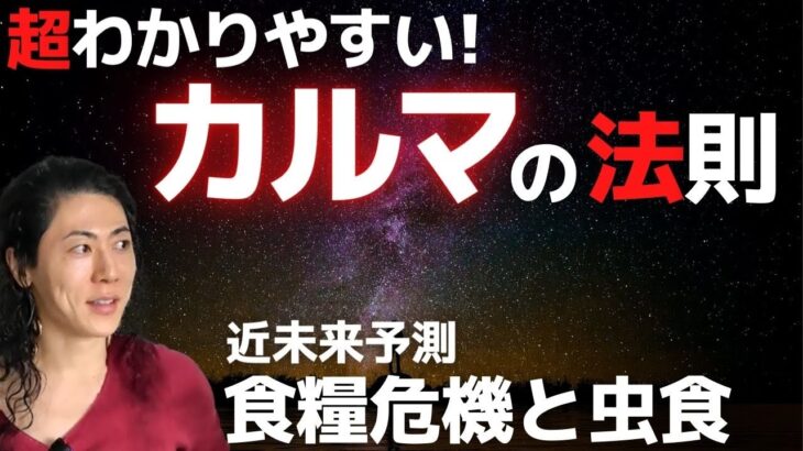 スピリチュアル「カルマの法則･因果応報」食糧危機で虫食？ブルブルマシーンで覚醒と浄化？アーシングの流行？吉濱ツトム