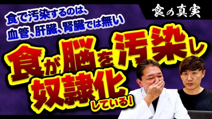 食で汚染するのは、血管、肝臓、腎臓では無い【食が脳を汚染し奴隷化している】【吉野敏明】