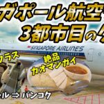 【A350ビジネスクラス搭乗記】シンガポール航空でタイへ。チャンギ空港とバンコクの様子をお伝えします。【シルバークリスラウンジ、ヘンヘンカオマンガイ】