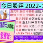 騰訊 阿里 食粥食飯 睇本週😬/AMZN  TSLA要睇成交真偽😜/美團 重上$160有玄機🤔/吉利 長城 大佬出手？😘/港交所 滙控 中移動 中電信 聯通  鐵塔 大戶有部署✍/2022-11-30