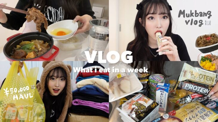 【Diet vlog】体調不良で一日一食🌀💦ストレスで物欲も大爆発💸💣SHEIN、ドンキ購入品、ダイエット中にオススメの食べ物🍴🍫