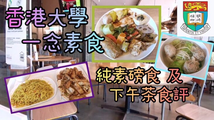 《港大素食店》一念素食 午市自助磅食素食店 食幾多買幾多 飯湯任食 另有下午茶餐 鄰近HKU站 住家味道磅食及下午茶純素食評 （附廣東話字幕，請按影片上的CC鍵開啟）Vegan Food@Bijas