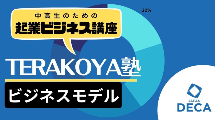 中高生のための起業ビジネス講座「TERAKOYA塾」ビジネスモデルについて考えよう！