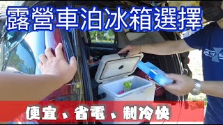 露營車泊冰箱選擇~便宜、省電、制冷快。