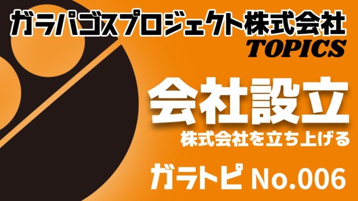 【起業】株式会社設立体験談！作業・費用・手続きまで～ガラトピ006