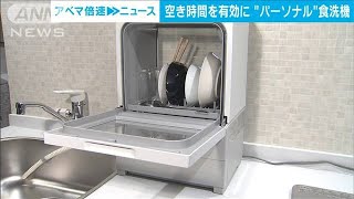 単身者向け“コンパクト食洗機”　月1290円で登場(2023年1月17日)