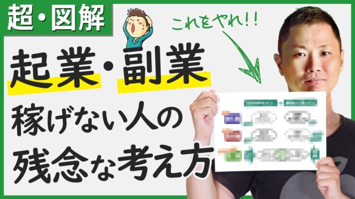 【衝撃】自己流で起業・副業する人が99.9%失敗する理由