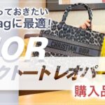 これはオススメ 【 ママ 起業 】 １つは持ってきたい 出張Bagに最適！ DIOR　ブックトート レオパード柄