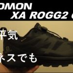 SALOMON XA ROGG2 GTX 　この黒さはビジネスOK！