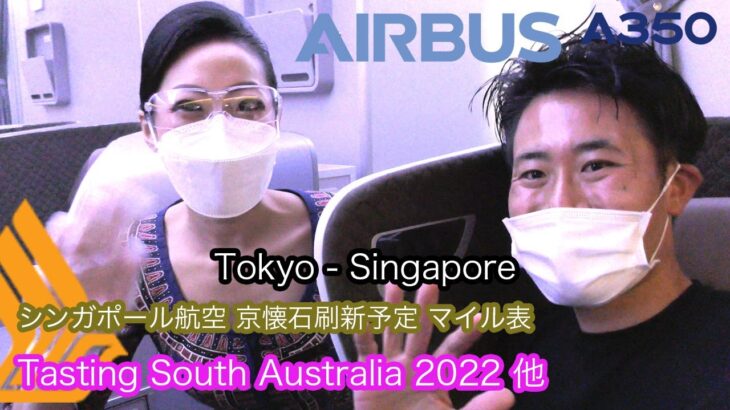 シンガポール航空 ビジネスクラス Singapore Airlines Business Class Tokyo To Singapore