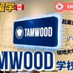 【バンクーバー学校紹介】独自の起業家コース？TAMWOODに潜入！