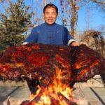 YAK STEAK Roasted to PERFECT! Fragrant Spices Makes the Best BBQ! | Uncle Rural Gourmet