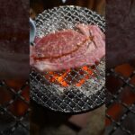 【七輪】和牛の炭火すき焼きがうますぎる！　#食テロ #asmr #recipe  #wagyu