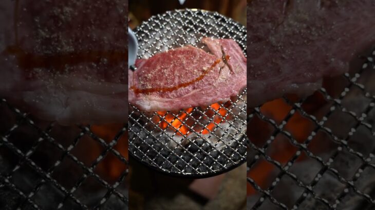 【七輪】和牛の炭火すき焼きがうますぎる！　#食テロ #asmr #recipe  #wagyu