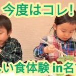 【子供の食事日本編】何でも”初”！美味しいだけでなく、食文化を全て楽しむ食いしん坊兄妹の日本滞在。