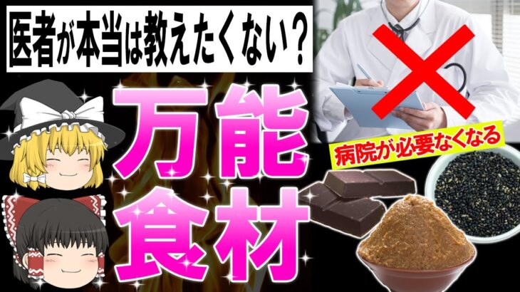 【ゆっくり解説】薬はもういらない!?スーパーで手軽に買える万能薬とは