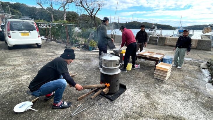 長崎の郷土食「かんころもち」を作る！