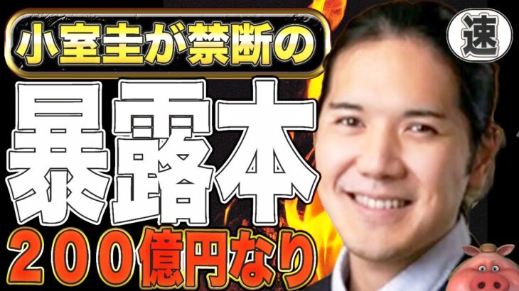 【速報】小室圭が禁断の「暴露本ビジネス」２００億円なり